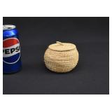 Arizona Native American PAPAGO Split Stitch Basket