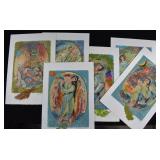 6 Signed Shraga Weil Ltd Ed Serigraphs