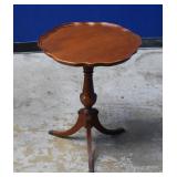 Antique Mahogany Pie-crust Occasional Table