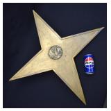Bronze US/NATO Star Architectural Anchor Plate