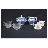 3 Vintage Cream & Sugar Sets