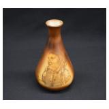 Westmoreland Milk Glass NATIVE AMERICAN Vase