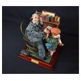 Norman Rockwell DOCTOR & THE DOLL Figurine in Box