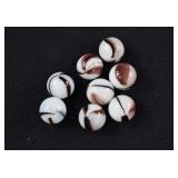 8 Alley Agate BARK & BEAVER Marbles