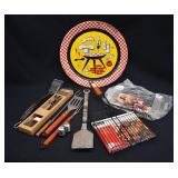 LOT- Grill and Barbeque BBQ Utensils & Tools