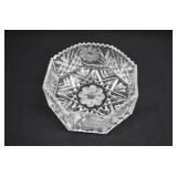 LIBBEY Octagon Cut Glass Bowl