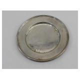 Solid Stieff Sterling Silver Dessert Plate