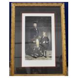 Hand Colored G. Raphael Ward Engraving