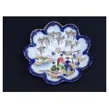 Antique Japanese Geisha Girl Serving Bowl