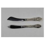 2 Alvin VIIVALDI Sterling Silver Master Butters