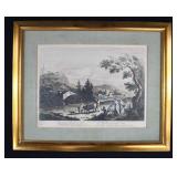 Sungott Art Studios Hand Painted Engraving