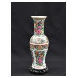 ACF Japanese Rose Medallion Porcelain Vase