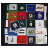 Set of 11 2011-2021 WHITEHOUSE Christmas Ornaments