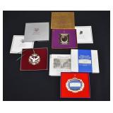 Set of 3 1998-2000 WHITEHOUSE Christmas Ornaments