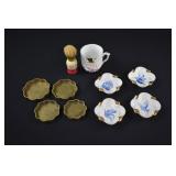 LOT- Ashtray Sets, Shaving Brush and Mug