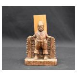 Syroco Wood PIRATE Coat Brush and Stand