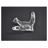 Princess House Lead Crystal Flying Bird Candy Dish