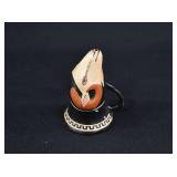 Greek Redware Ram Rhyton BOTTOMS UP Mug