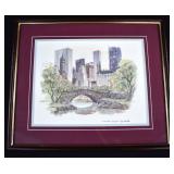 Mostoff Frame Print NYC New York City Central Park