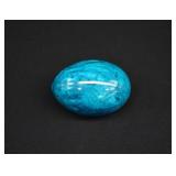 Blue Apatite Crystal Egg