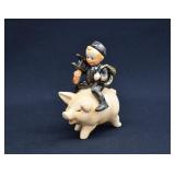 Goebel Hummel SPO61 CHIMNEY SWEEP RIDING PIG