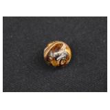 MF Christensen "ROOT BEER" Slag Marble