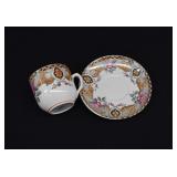 K&G KELLER & GUERIN Lunville France Cup & Saucer