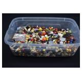 LOT- Assorted Buttons and Beads