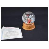 Disney MICKEY MOUSE 1st Ed New England Snow Globe