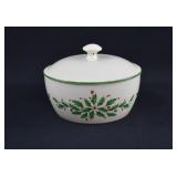Lenox HOLIDAY Bone China Covered Casserole Set