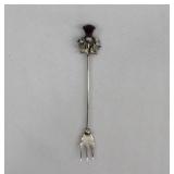 1920 ADIE & LOVEKIN Sterling Silver THISTLE Fork