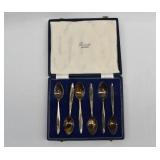 Richard Woodman Burbridge Sterling Tea Spoon Set