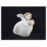 Lladro #6530 LITTLE ANGEL WITH TAMBOURINE