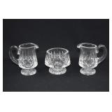 Waterford Irish Crystal KILDARE Cream & Sugar Set