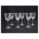 6 Waterford Crystal BALLYSHANNON Water Goblets