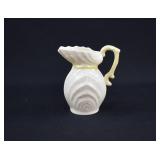 Belleek Irish Parian China DOUBLE SHELL CREAMER