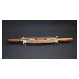 Vintage Indian Meat Carving Set & Lock Case