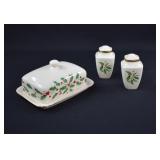 Lenox HOLIDAY Bone China Condiments Set