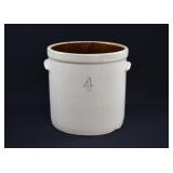 4-Gal Salt Glazed Stoneware Crock