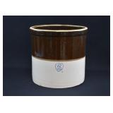 5-Gal Burley Winter BLUE HEART Stoneware Crock