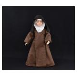 Vintage Carmelite Nun Porcelain head Doll
