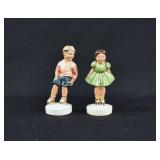 SEBASTIAN Ltd Ed Boy & Girl Roller Skate Miniature