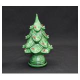 8" Vintage Ceramic Christmas Tree Lamp
