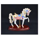 PRIDE OF AMERICA LENOX Porcelain Carousel Horse
