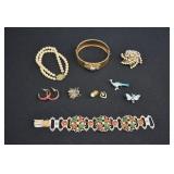 LOT- Assorted Costume Jewelry