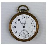 1908 Hamilton #974 17 Jewel Open Face Pocket Watch