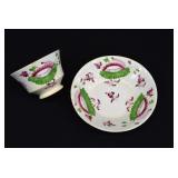 1820-50 English Gaudy Welsh Tea Bowl & Saucer