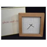 Photo Wall Clock in Original Box