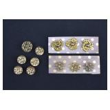 LOT- Assorted Blouse studs and Buttons