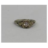 18kt White Gold 2/3ct Diamond Engagement Ring